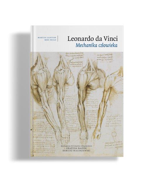 Leonardo da Vinci, „Mechanika człowieka” – okładka (źródło: materiały prasowe)