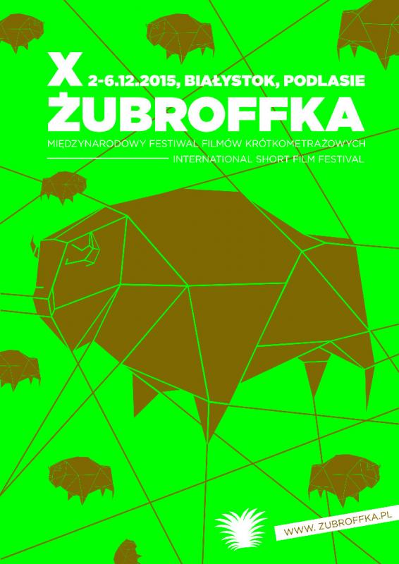 X Międzynarodowy Festiwal Filmów Krótkometrażowych ŻubrOFFka – plakat (źródło:materiały prasowe)