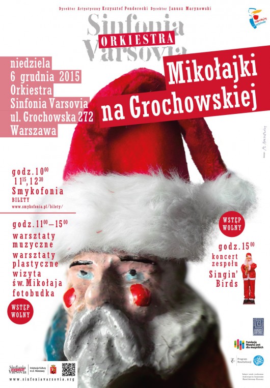 „Mikołajki na Grochowskiej” − plakat (źródło: materiały prasowe organizatora)