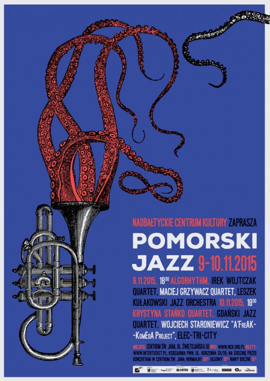 Pomorski Jazz − plakat (źródło: materiały prasowe organizatora)