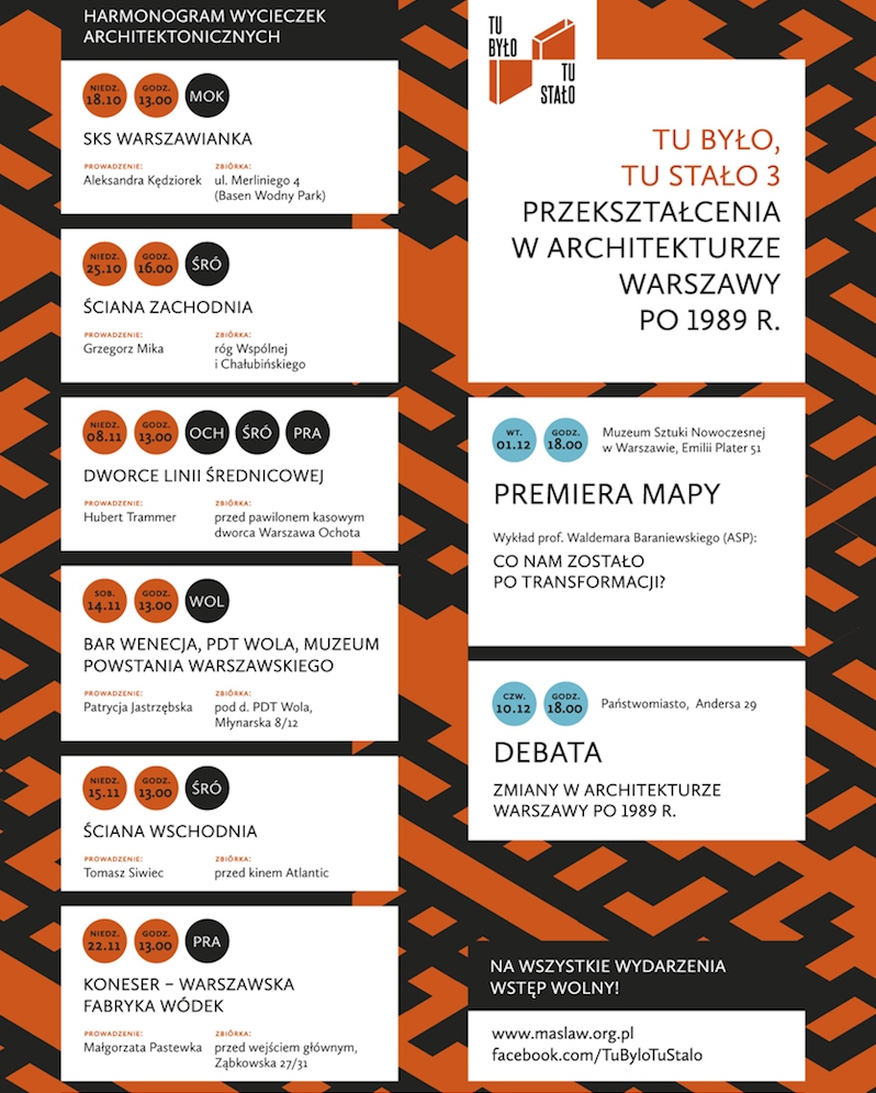 Tu było, tu stało 3 – plakat (źródło: materiały prasowe organizatora)