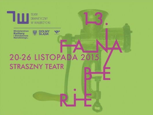 Wałbrzyskie Fanaberie Teatralne – plakat (źródło: materiały organizatora)