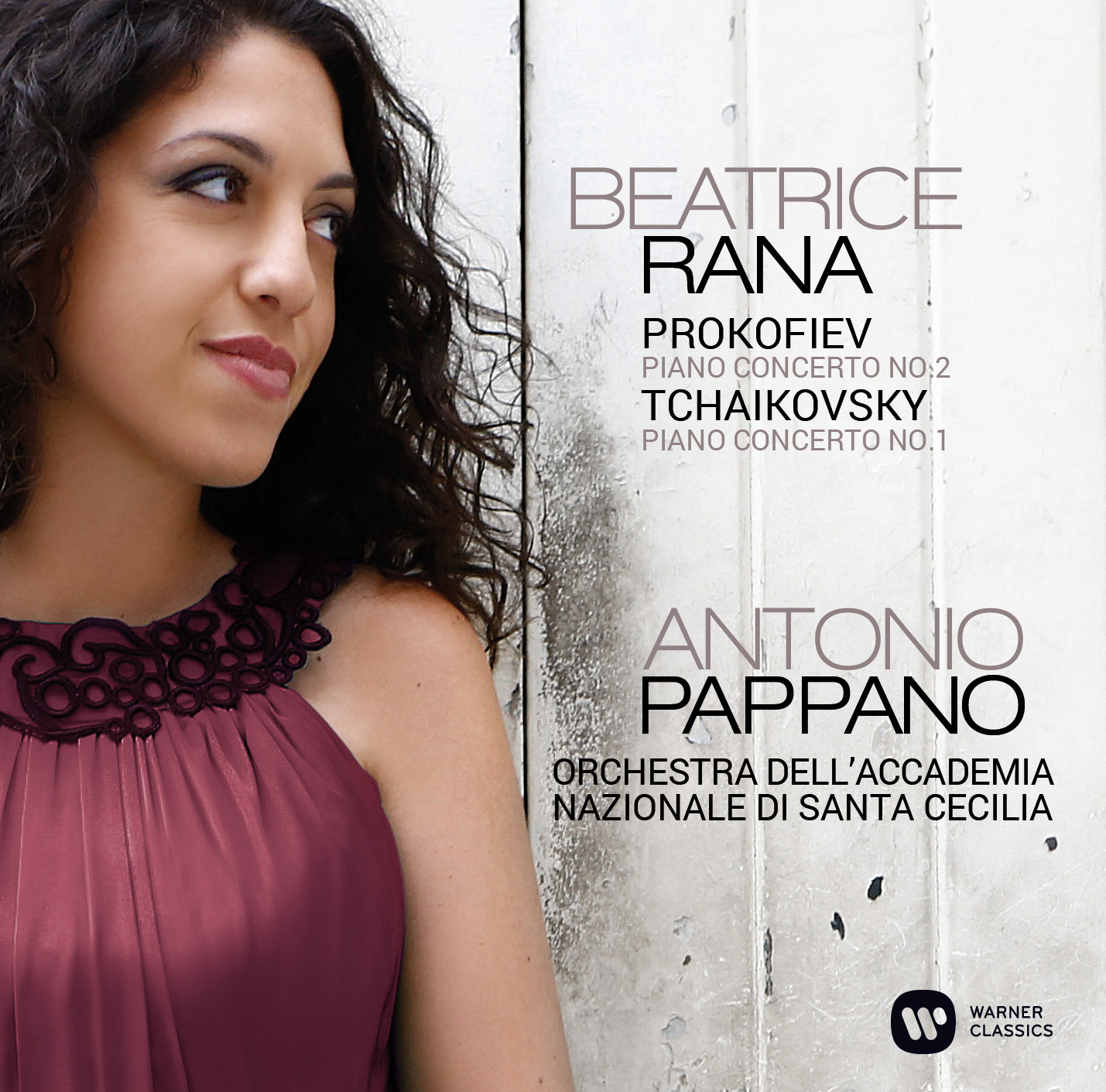Beatrice Rana, „Prokofiev and Tchaikovsky” − okładka płyty (źródło: materiały prasowe wydawcy)