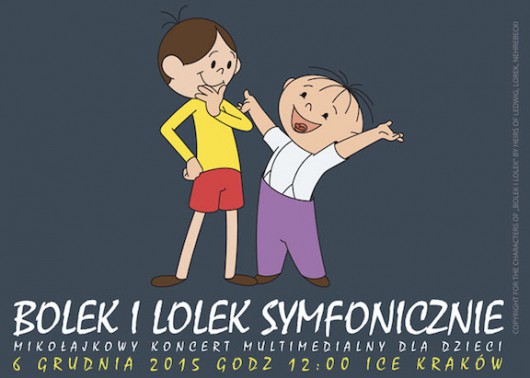 „Bolek i Lolek Symfonicznie” − plakat (źródło: materiały prasowe organizatora)