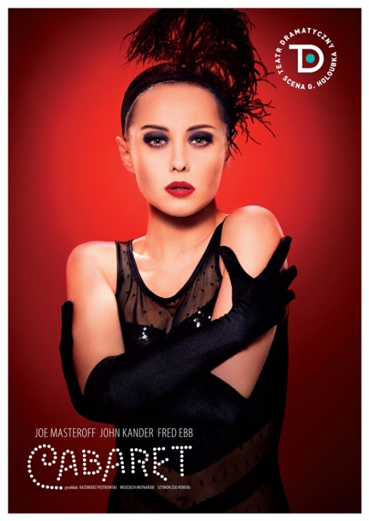 „Cabaret”, reż. Ewelina Pietrowiak, plakat (źródło: materiały prasowe organizatora)