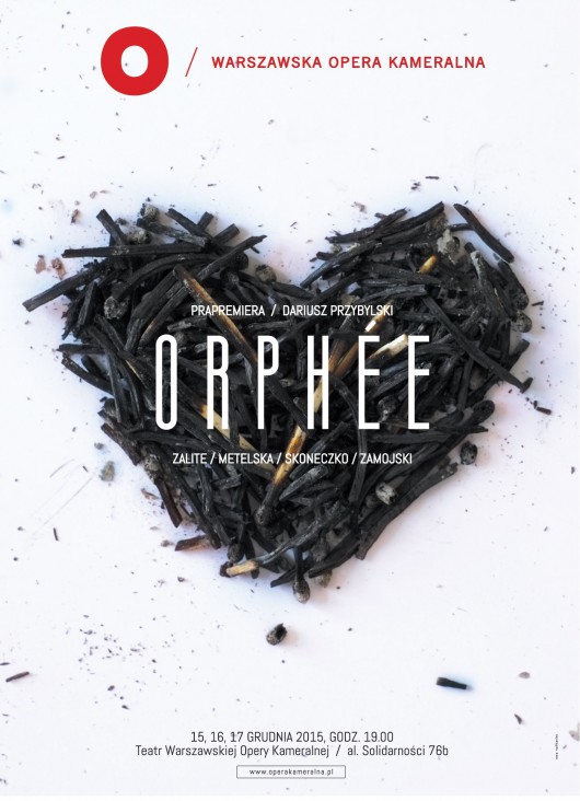 „Orphée”, reż. Margo Zālīt, plakat (źródło: materiały prasowe organizatora)