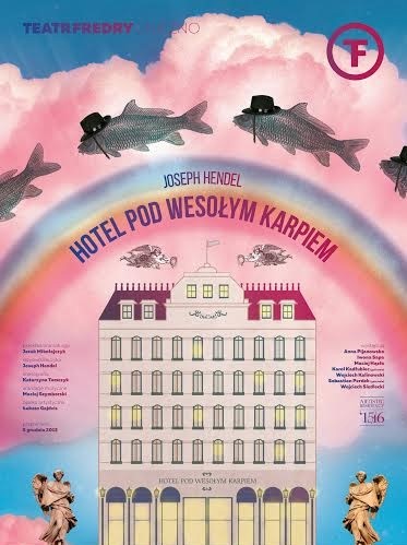 „Hotel pod Wesołym Karpiem", reż. Joseph Hendl, plakat (źródło: materiały prasowe organizatora)
