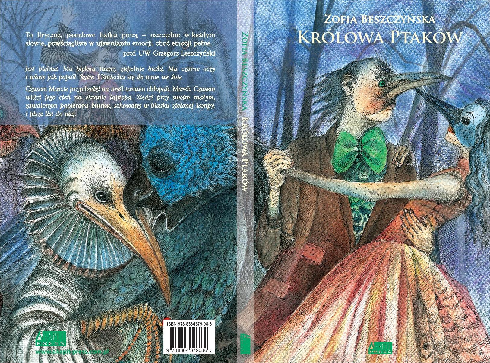 Zofia Beszczyńska, „Królowa Ptaków”, Akapit Press (źródło: materiały prasowe)