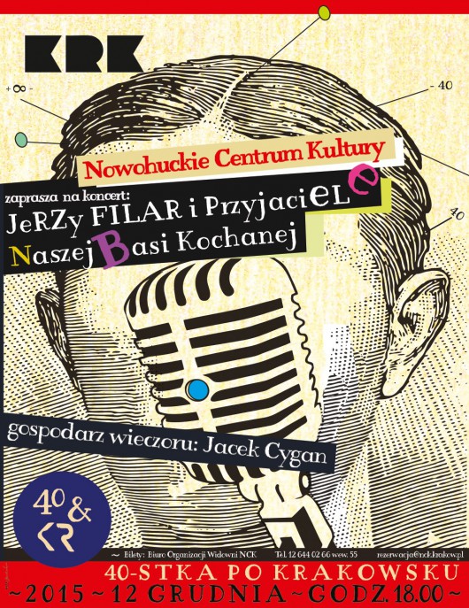   „40-stka po krakowsku” − plakat (źródło: materiały prasowe organizatora)