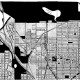 Plan Minneapolis, ilustracja z książki „Urbanistyka” Le Corbusiera, Wydawnictwo Centrum Architektury (źródło: materiały prasowe)