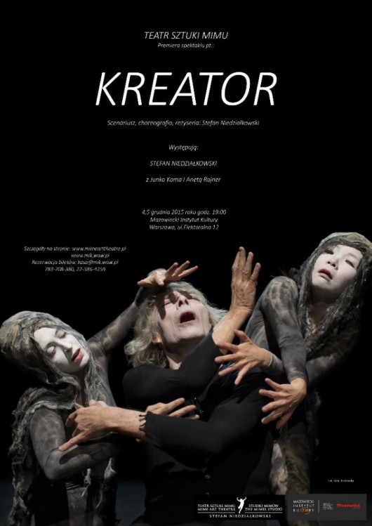 „Kreator”, reż. Stefan Niedziałkowski, plakat (źródło: materiały prasowe organizatora)