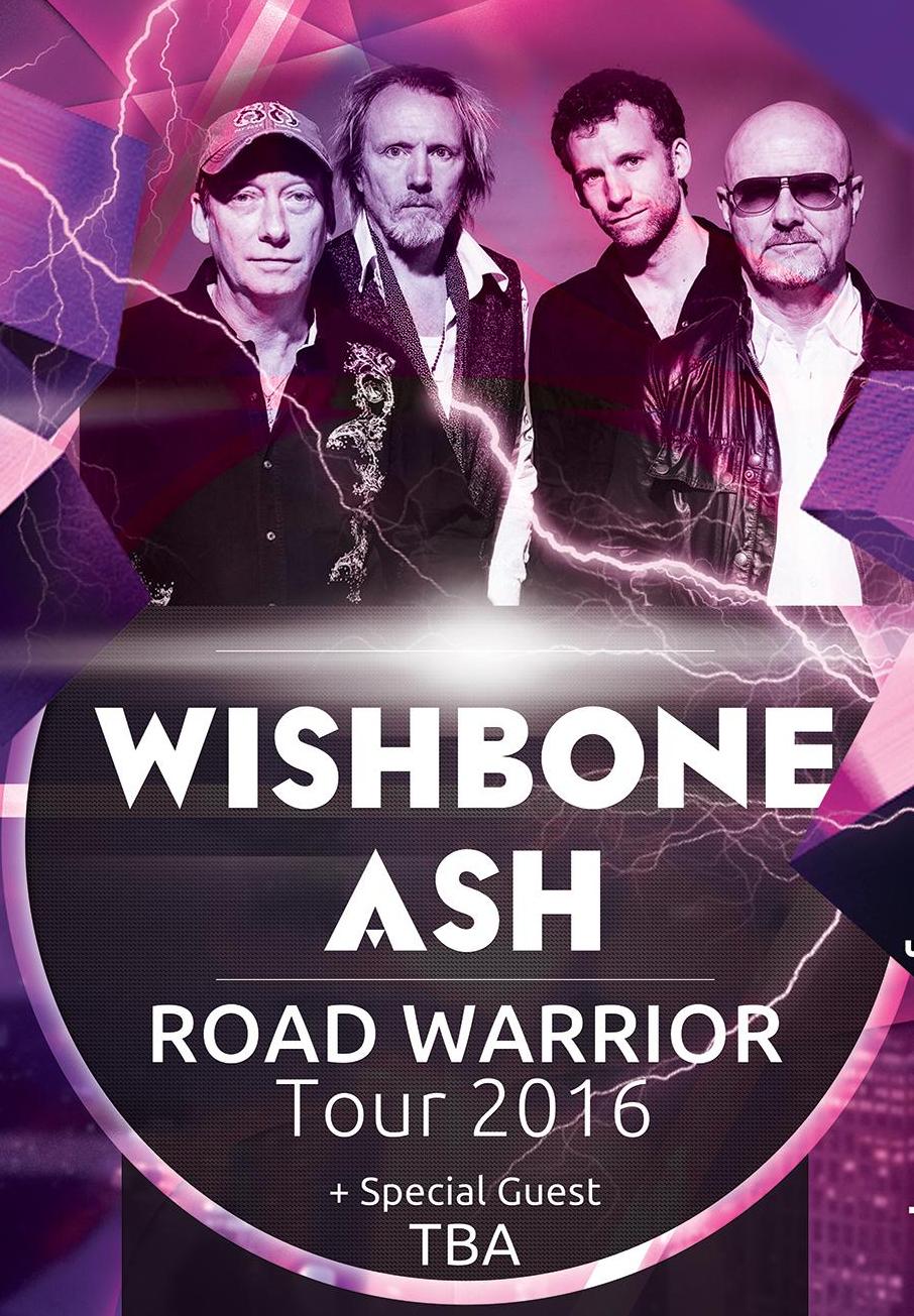 Wishbone Ash „Road Warrior Tour 2016” − plakat (źródło: materiały prasowe organizatora)