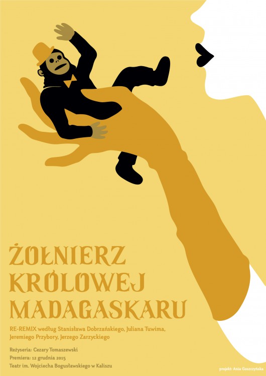 „Żołnierz królowej Madagaskaru. Re-remix”, reż. Cezary Tomaszewski, plakat (źródło: materiały prasowe organizatora)