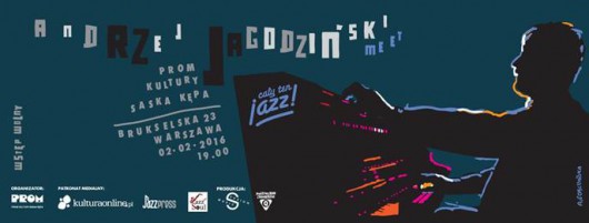 „Cały ten jazz! Meet! Andrzej Jagodziński” – plakat (źródło: materiały prasowe organizatora)