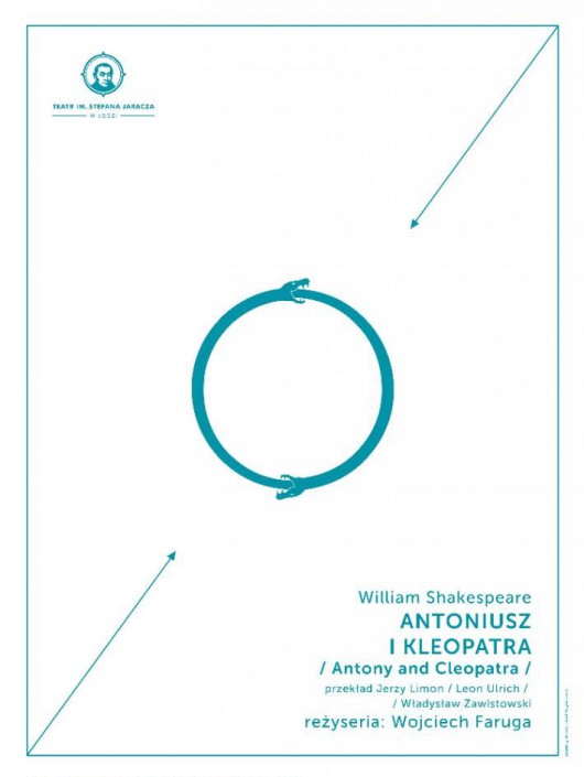 „Antoniusz i Kleopatra”, reż. Wojciech Faruga, plakat (źródło: materiały prasowe organizatora)