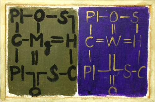 Tamas St. Auby, „Biochemistry's influence on Our Father”, 1983, Kolekcja Grażyny Kulczyk (źródło: materiały prasowe organizatora)