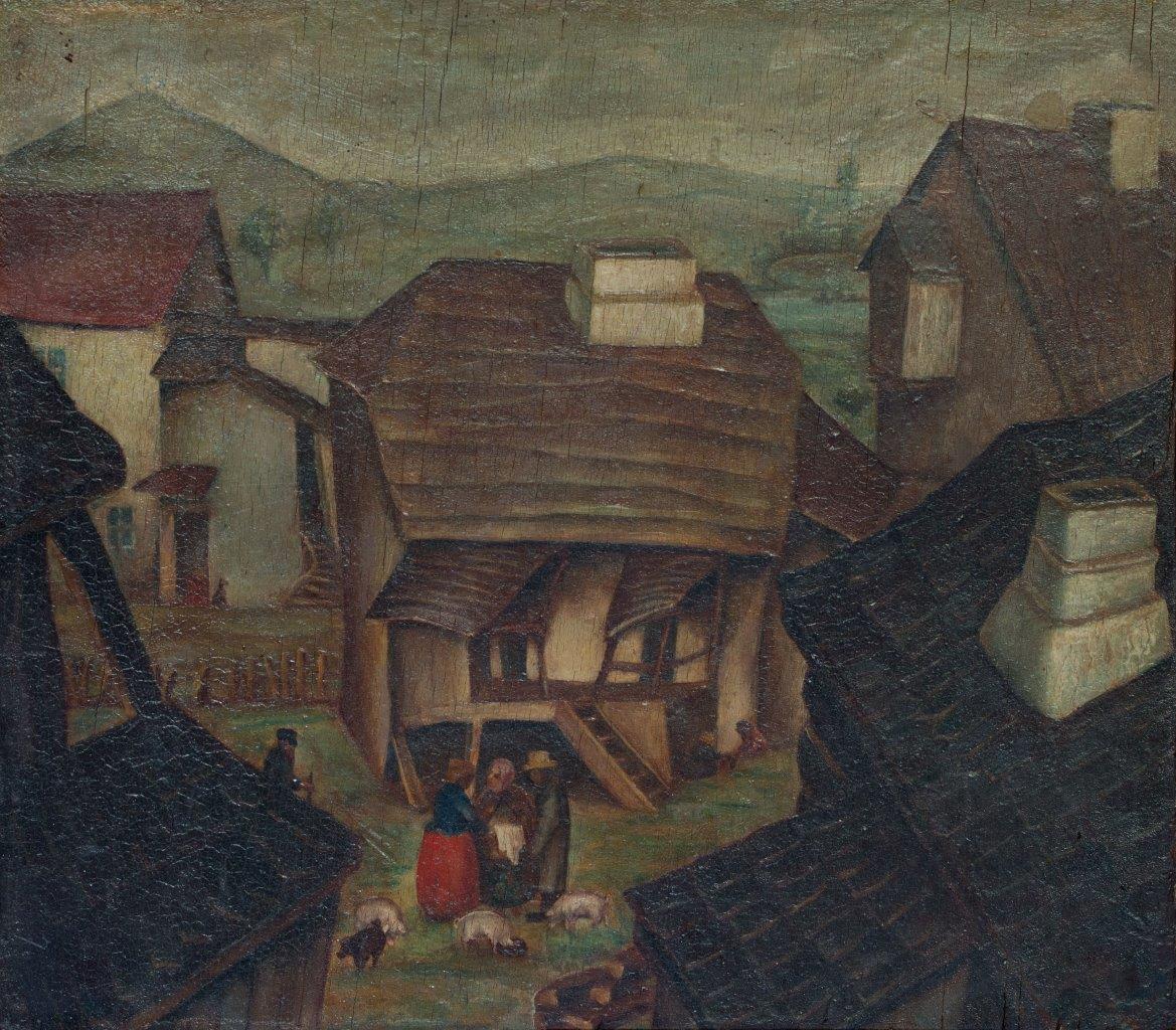 Bolesław Cybis, „Widok Kazimierza”, 1925 (źródło: materiały prasowe organizatora)