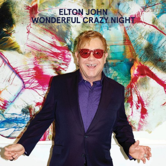 Elton John, „Wonderful Crazy Night” – okładka płyty (źródło:  materiały prasowe wydawcy)