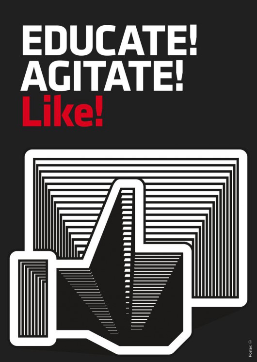 DSG, „Educate! Agitate! Like!”, 2011, dzięki uprzejmości artystów (źródło: materiały prasowe organizatora)