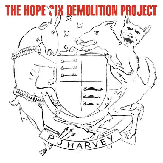 PJ Harvey, „The Hope Six Demolition Project” − okładka płyty (źródło: materiały prasowe wydawcy)