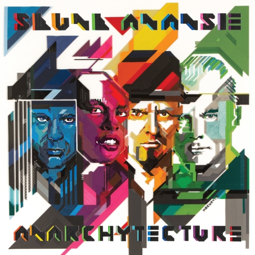 Skunk Anansie, „Anarchytecture” – okładka albumu (źródło: materiały prasowe wydawcy)