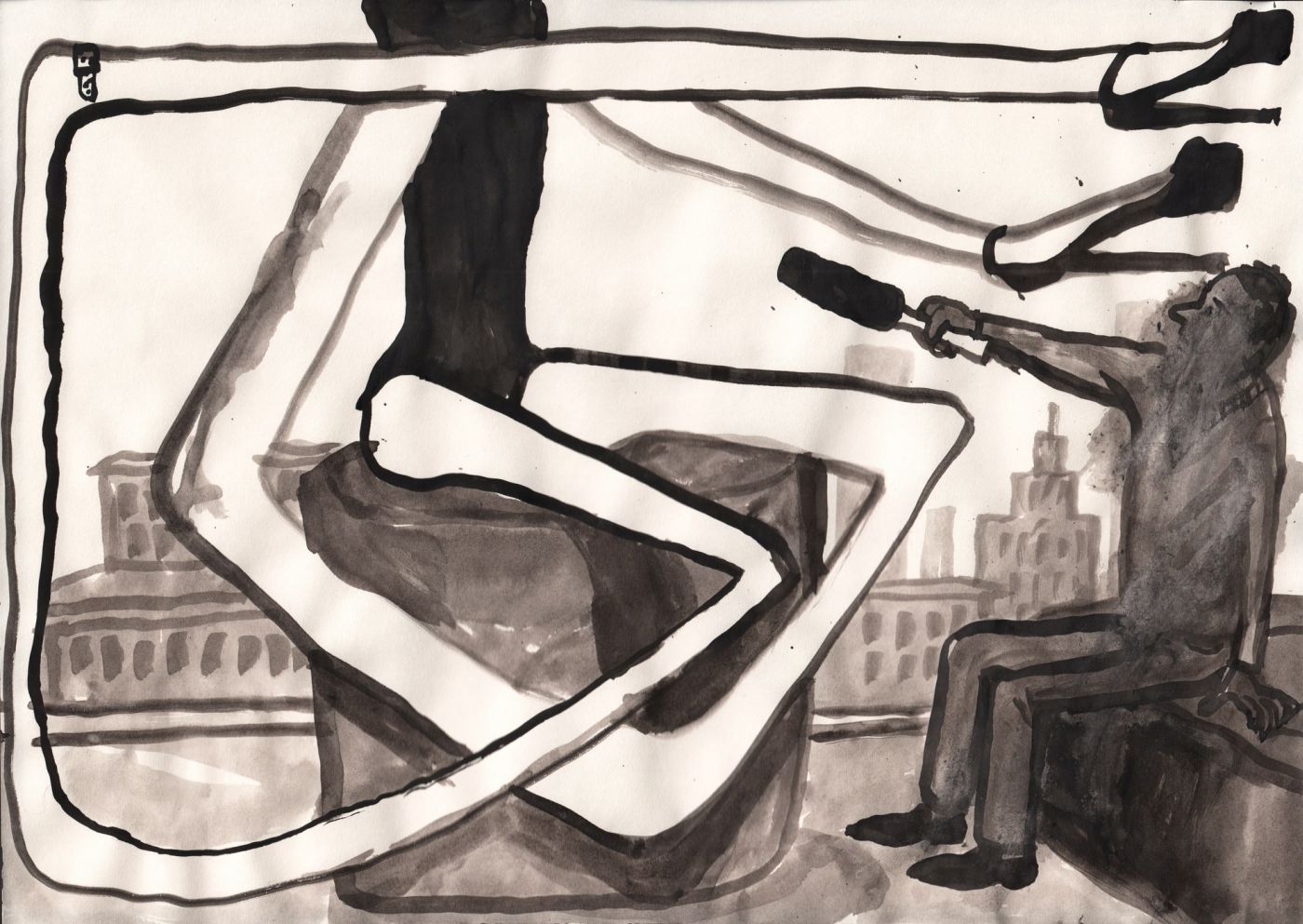 Zofia Gramz, „Jak optycznie wydłużyć nogi i ukryć niedostatki”, 2015, dzięki uprzejmości artystki i Galerii Monopol (źródło: materiały prasowe organizatora)