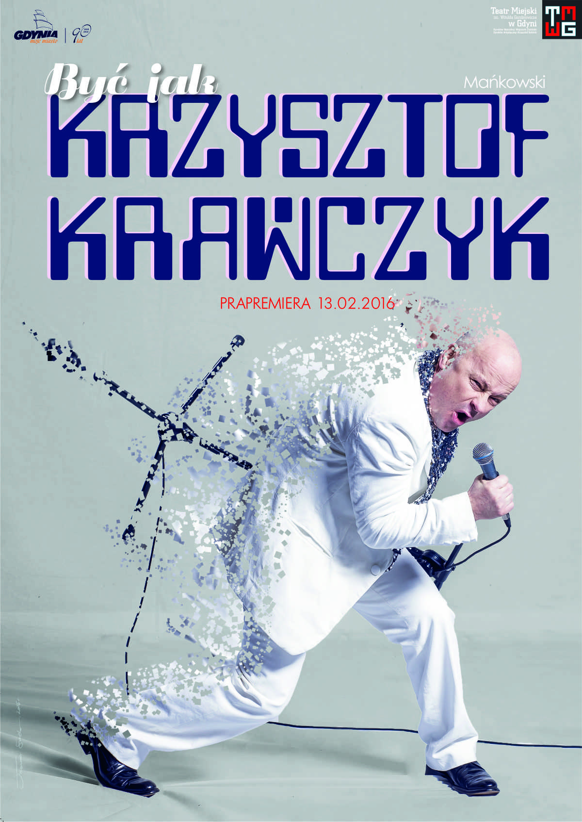 „Być jak Krzysztof Krawczyk”, reż. Andrzej Mańkowski, plakat (źródło: materiały prasowe organizatora)