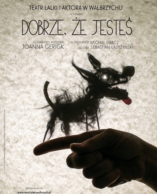 „Dobrze, że jesteś”, reż. Joanna Gerigk, plakat (źródło: materiały prasowe organizatora)