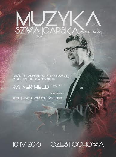 „Muzyka szwajcarska znana i nowa” – plakat (źródło: materiały prasowe organizatora)