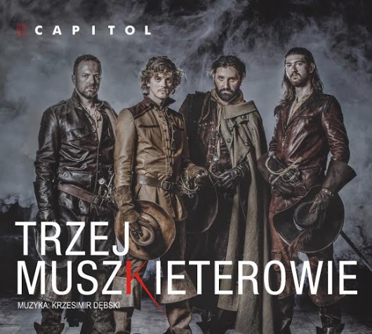 Zespół Teatru Capitol, „Trzej Muszkieterowie” – okładka albumu (źródło: materiały prasowe wytwórni)