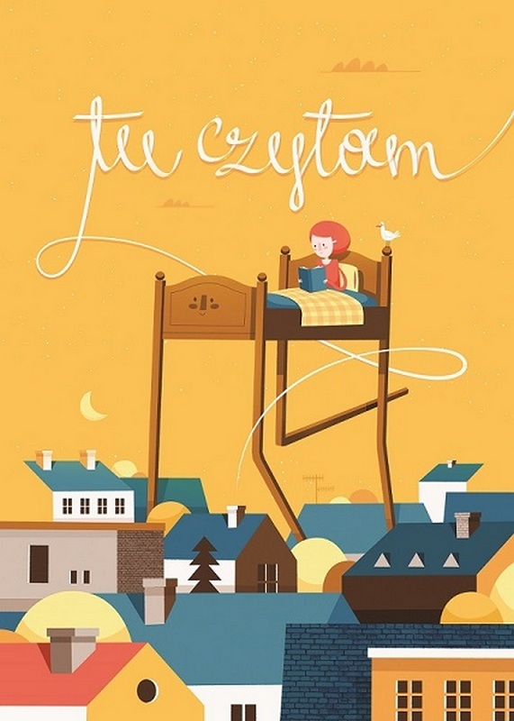 „Tu czy tam? Współczesna polska ilustracja dla dzieci” – plakat (źródło: materiały prasowe)