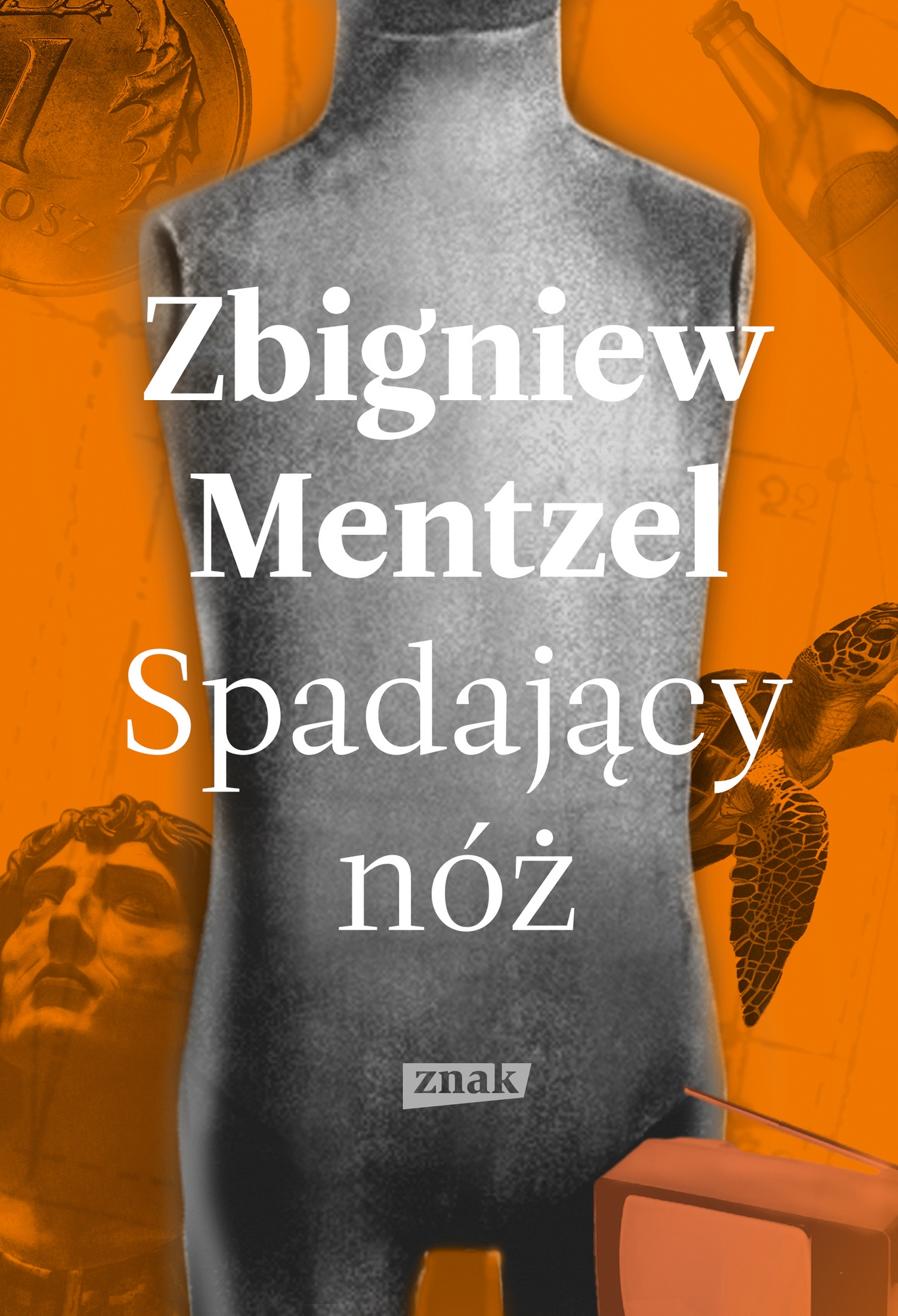 Zbigniew Mentzel, „Spadający nóż” – okładka (źródło: materiały prasowe)