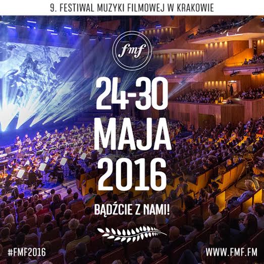 „9. Festiwal Muzyki Filmowej” – plakat (źródło: materiały prasowe organizatora)