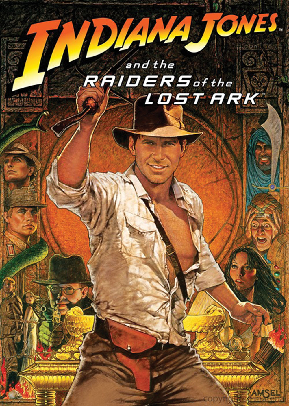 „Indiana Jones: Poszukiwacze zaginionej Arki”, plakat (źródło: materiały prasowe organizatora)