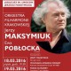 „Jubileusz 80. urodzin Jerzego Maksymiuka” – plakat (źródło: materiały prasowe organizatora)