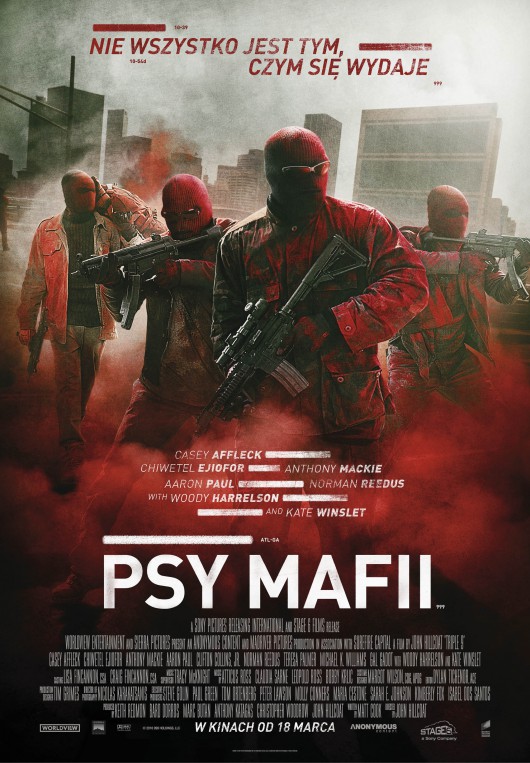John Hillcoat, „Psy mafii” – plakat (źródło: materiały prasowe wydawcy) John Hillcoat, „Psy mafii” – plakat (źródło: materiały prasowe wydawcy)