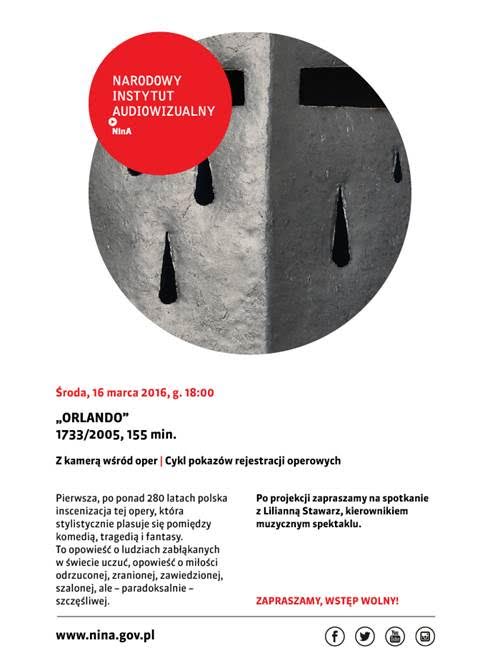 Natalia Kozłowska, „Orlando” – plakat (źródło: materiały prasowe organizatora)