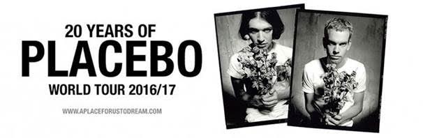 „20 Years of Placebo” – plakat (źródło: materiały prasowe organizatora)