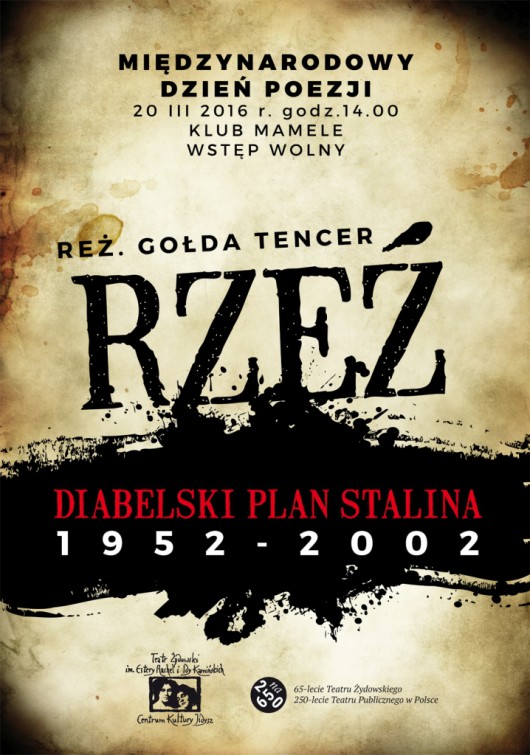 „Rzeź. Diabelski plan Stalina” – plakat (źródło: materiały prasowe)