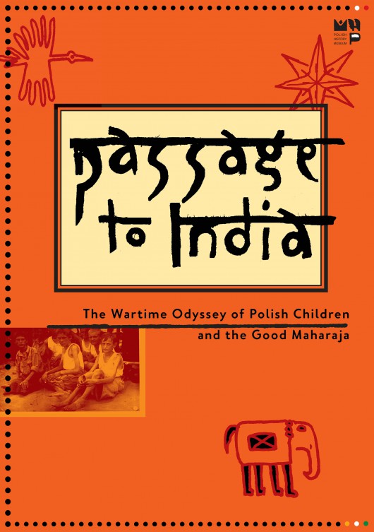 „Droga do Indii”, wystawa Muzeum Historii Polski w Nowym Jorku, plansza tytułowa (źródło: materiały prasowe organizatora)