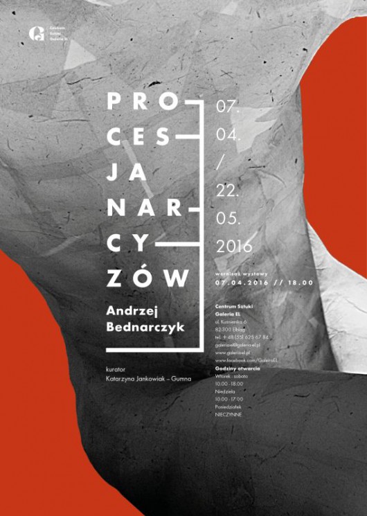 Andrzej Bednarczyk, „Procesja Narcyzów” – plakat (źródło: materiały prasowe organizatora)