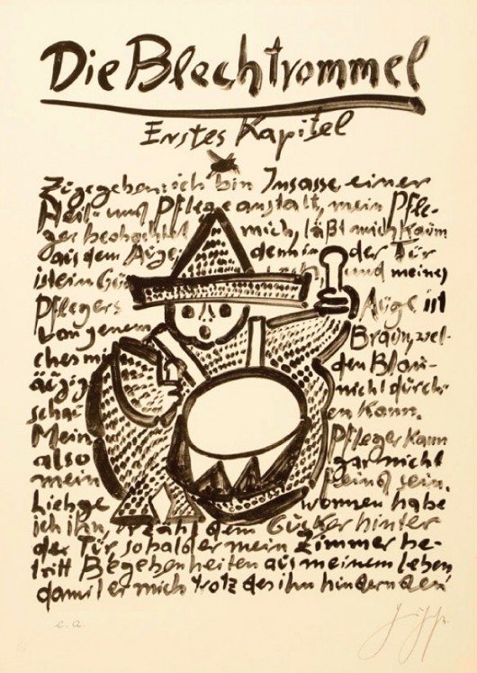 Rys. Günter Grass (źródło: materiały prasowe organizatora)