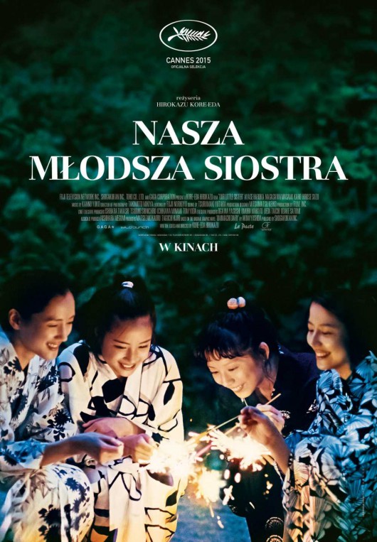 „Nasza młodsza siostra”, reż. Hirokazu Kore-eda – plakat (źródło: materiały prasowe organizatora)