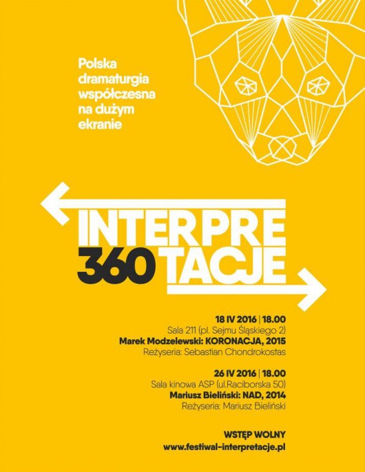 Interpretacje 360, plakat (źródło: materiały prasowe organizatora)