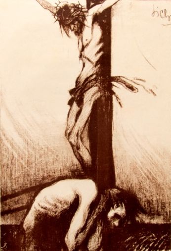 Kazimierz Sichulski, „Padół płaczu”, własność Lwowskiej Narodowej Galerii Sztuki im. B. G. Woźnickiego (źródło: materiały prasowe organizatora)