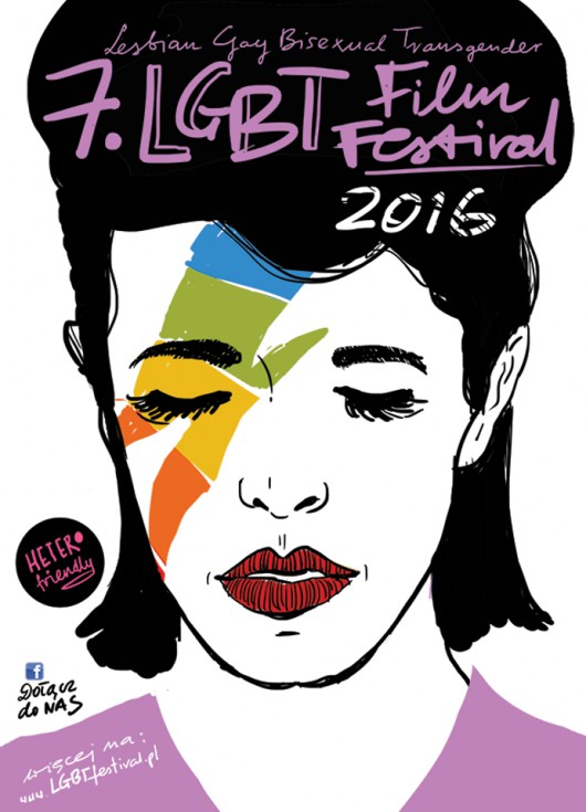 7. LGBT Film Festiwal, plakat (źródło: materiały prasowe organizatora)