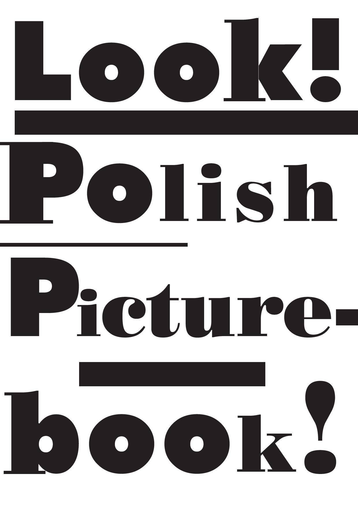„Look! Polish picturebook!” – logotyp (źródło: materiały prasowe)