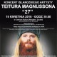 „Koncert Teitura Magnussona” – plakat (źródło: materiały prasowe organizatora)