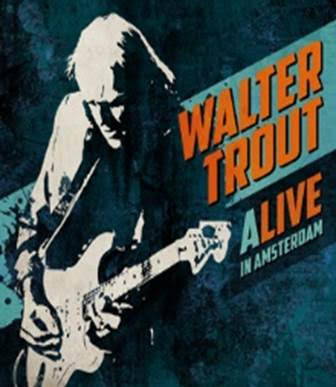 Walter Trout, „Alive In Amsterdam” –  okładka albumu (źródło: materiały prasowe wydawcy)