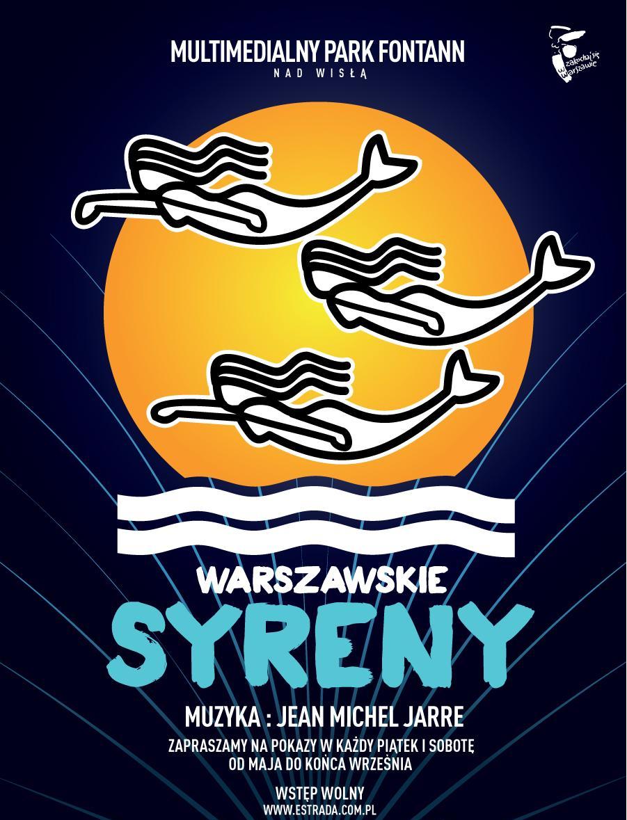 „Warszawskie syreny”, plakat (źródło: materiały prasowe organizatora)